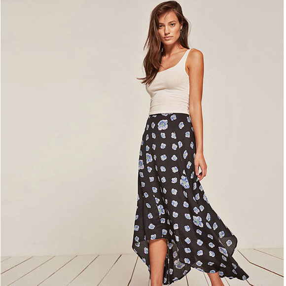 Reformation Dresses & Skirts - Reformation “Wilde” asymmetrical skirt — BNWT
